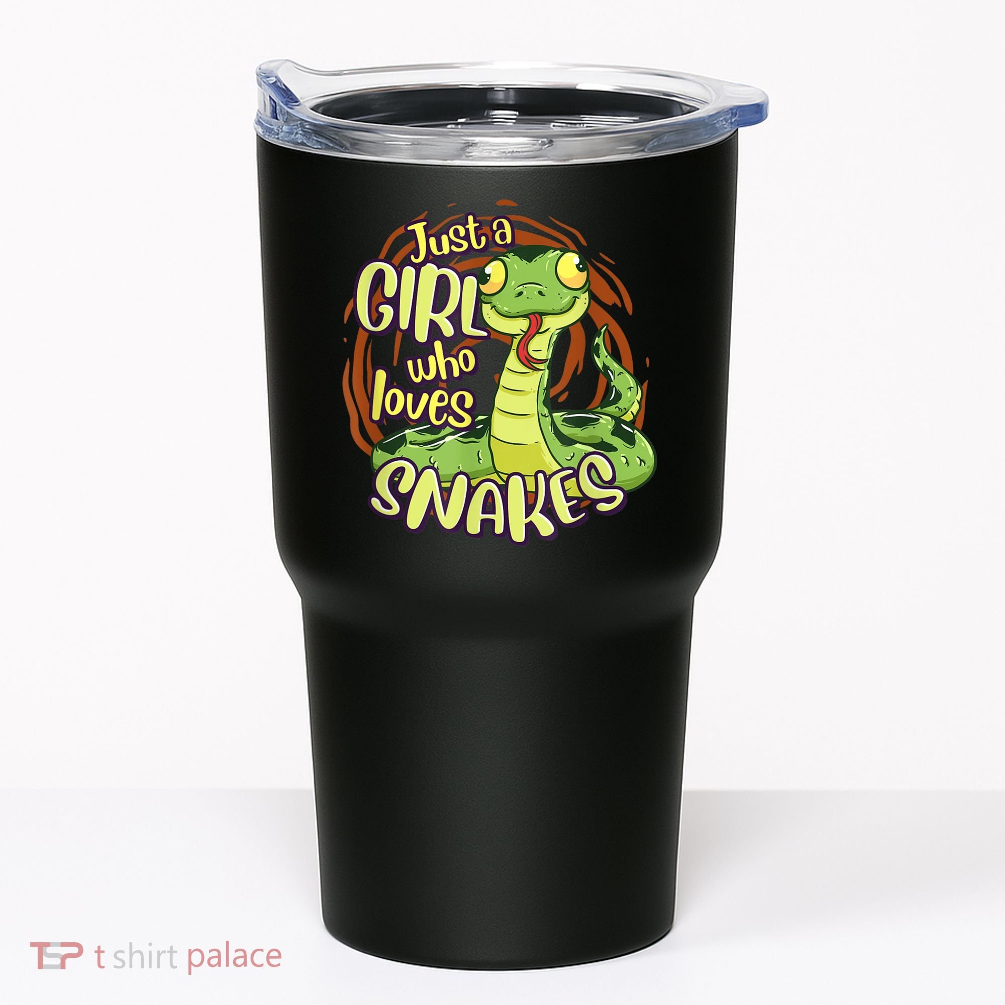 Cute Snake Just A Girl Who Loves Snakes Tumbler