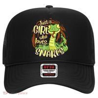 Cute Snake Just A Girl Who Loves Snakes Hat thumb 0