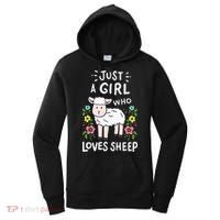Cute Sheep Just A Girl Who Loves Sheep Women's Hoodie thumb 0