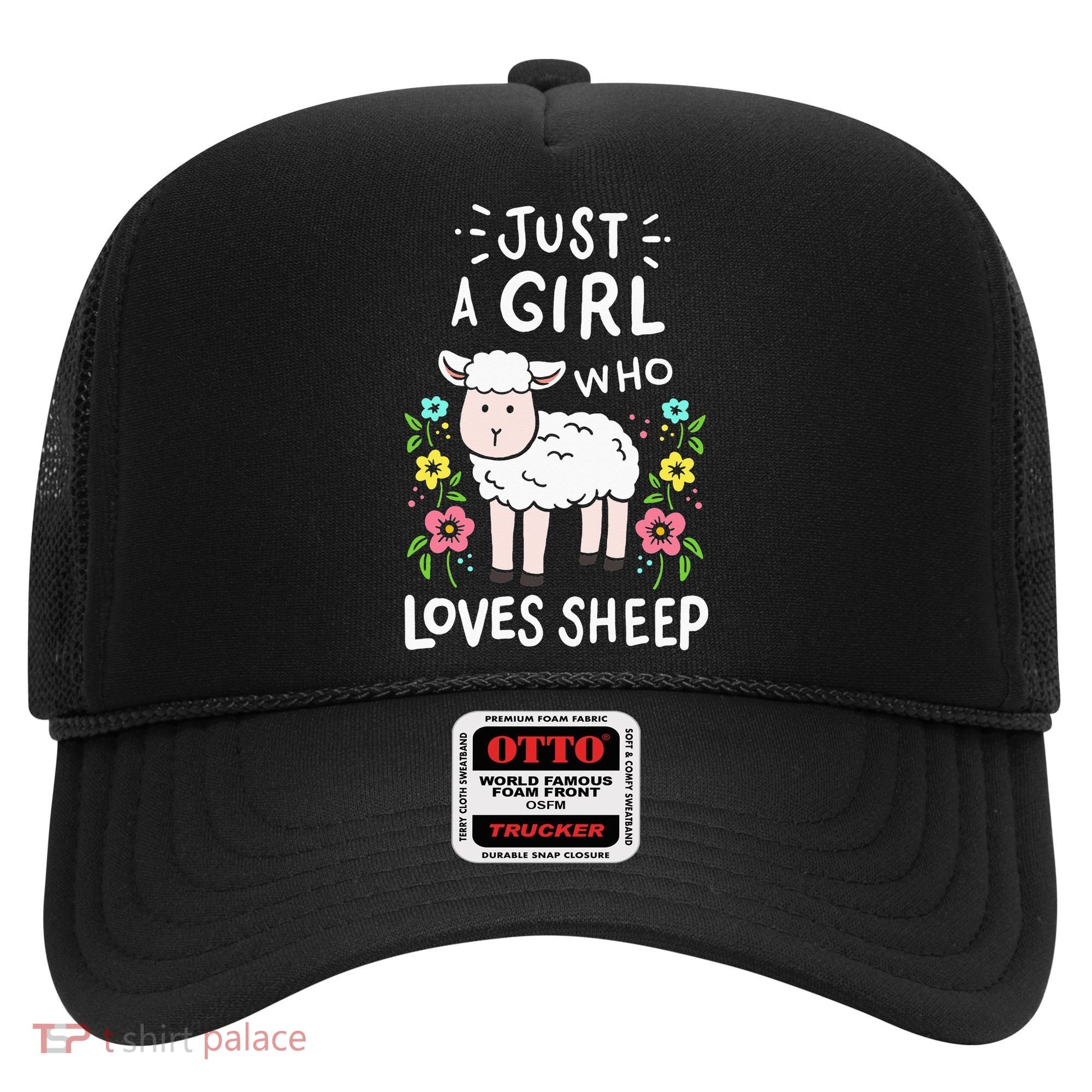 Cute Sheep Just A Girl Who Loves Sheep Hat