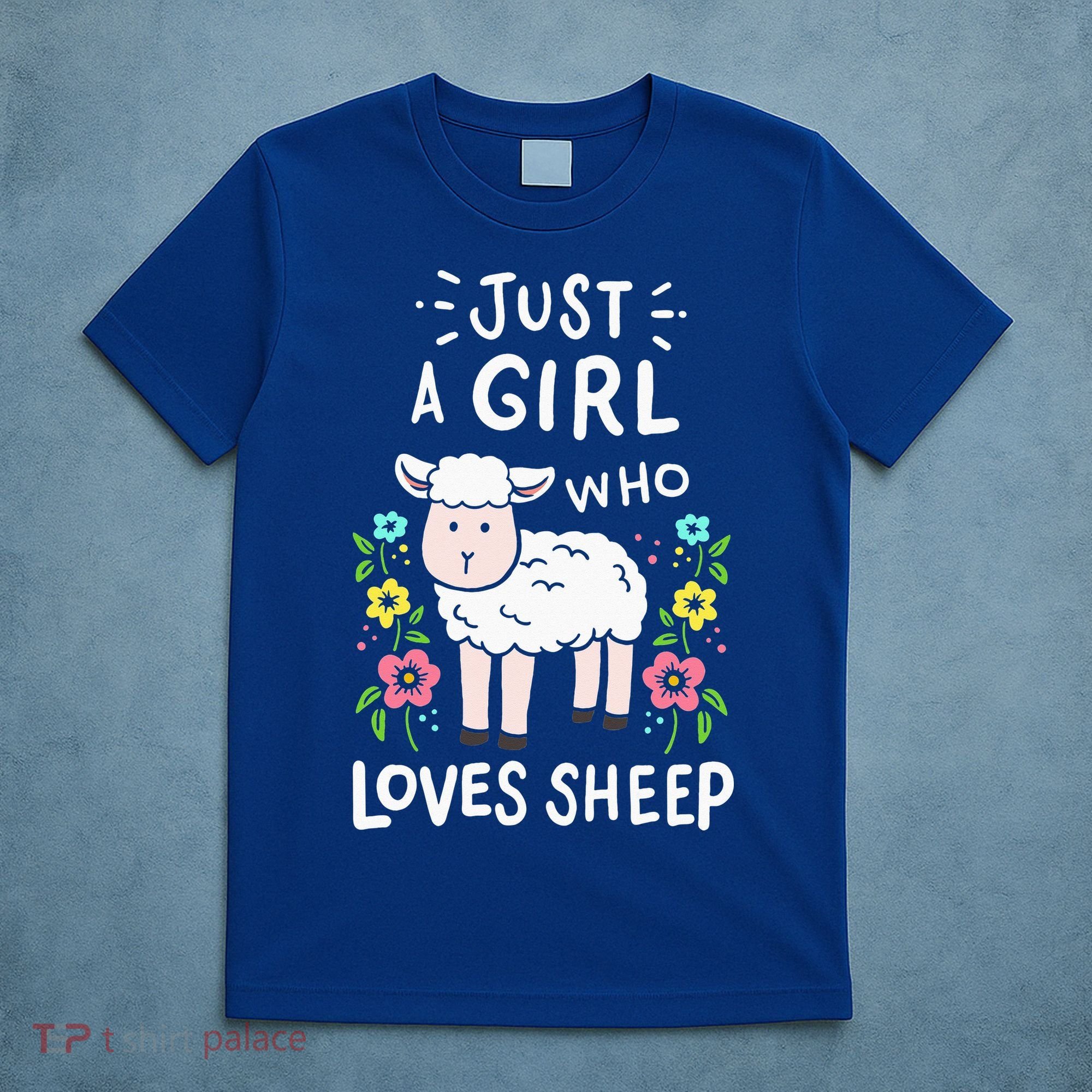Cute Sheep Just A Girl Who Loves Sheep T-Shirt