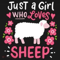 Cool Sheep Just A Girl Who Loves Sheep Funny Gift For Sheep Lovers Bucket Hat thumb 4