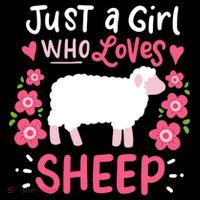 Cool Sheep Just A Girl Who Loves Sheep Funny Gift For Sheep Lovers Coffee Mug thumb 5