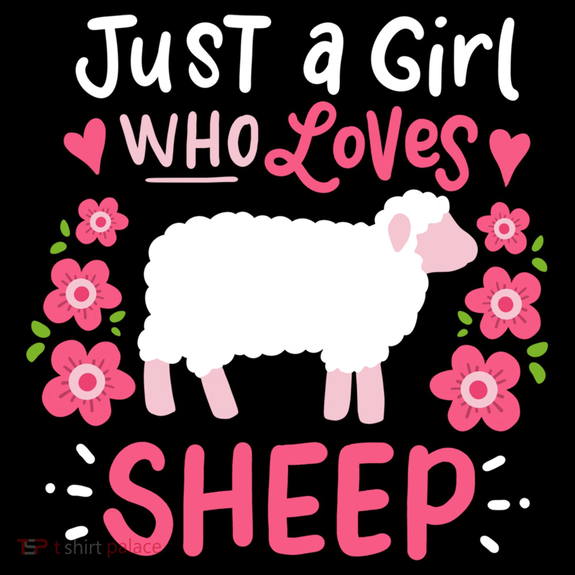 Cool Sheep Just A Girl Who Loves Sheep Funny Gift For Sheep Lovers Coffee Mug