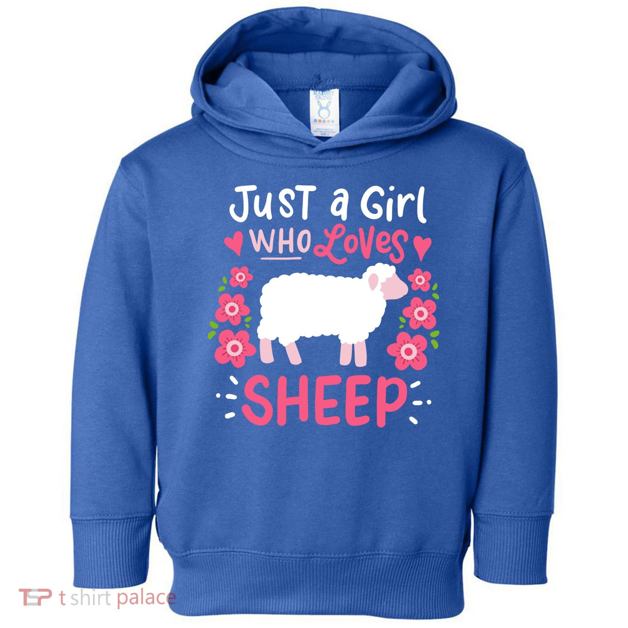 Cool Sheep Just A Girl Who Loves Sheep Funny Gift For Sheep Lovers Toddler Hoodie