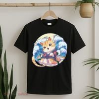 Cat Sushi Japanese Anime Kawaii Neko T-Shirt thumb 2