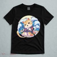 Cat Sushi Japanese Anime Kawaii Neko T-Shirt thumb 5