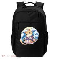 Cat Sushi Japanese Anime Kawaii Neko Backpack thumb 0