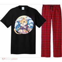 Cat Sushi Japanese Anime Kawaii Neko Pajama Set thumb 0