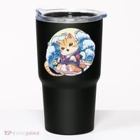 Cat Sushi Japanese Anime Kawaii Neko Tumbler thumb 0