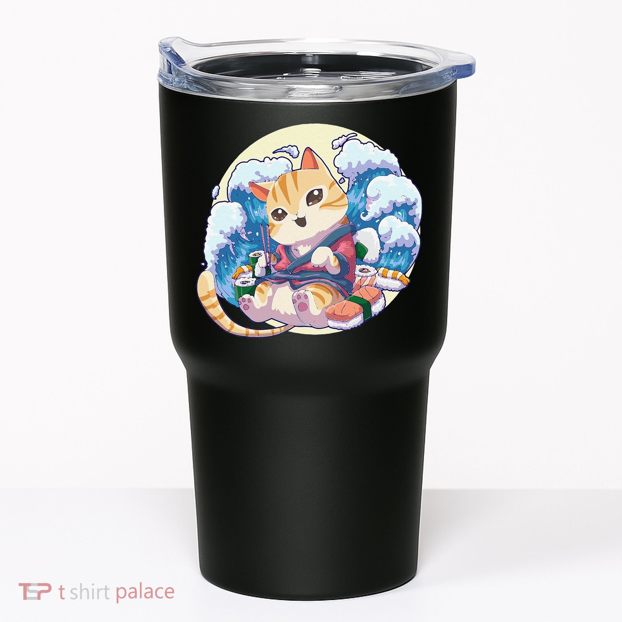 Cat Sushi Japanese Anime Kawaii Neko Tumbler