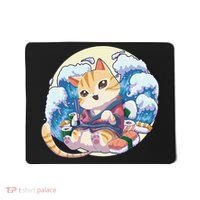 Cat Sushi Japanese Anime Kawaii Neko Mousepad thumb 0