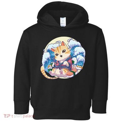 Cat Sushi Japanese Anime Kawaii Neko Toddler Hoodie