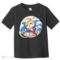 Cat Sushi Japanese Anime Kawaii Neko Toddler T-Shirt thumb 0