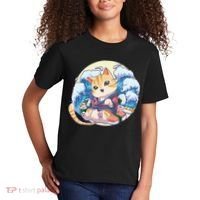 Cat Sushi Japanese Anime Kawaii Neko Kids T-Shirt thumb 2