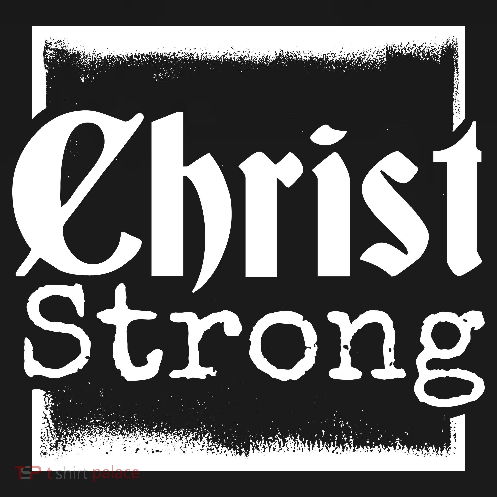 Christ Strong Jesus Lover Gift USA-Made Doggie Bandana