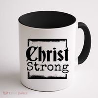 Christ Strong Jesus Lover Gift Coffee Mug thumb 1
