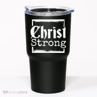 Christ Strong Jesus Lover Gift Tumbler thumb 0
