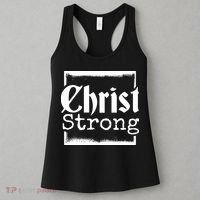 Christ Strong Jesus Lover Gift Women's Tank Top thumb 3
