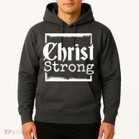 Christ Strong Jesus Lover Gift Hoodie thumb 2