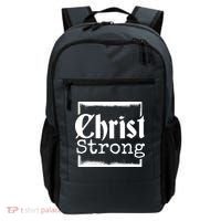 Christ Strong Jesus Lover Gift Backpack thumb 0