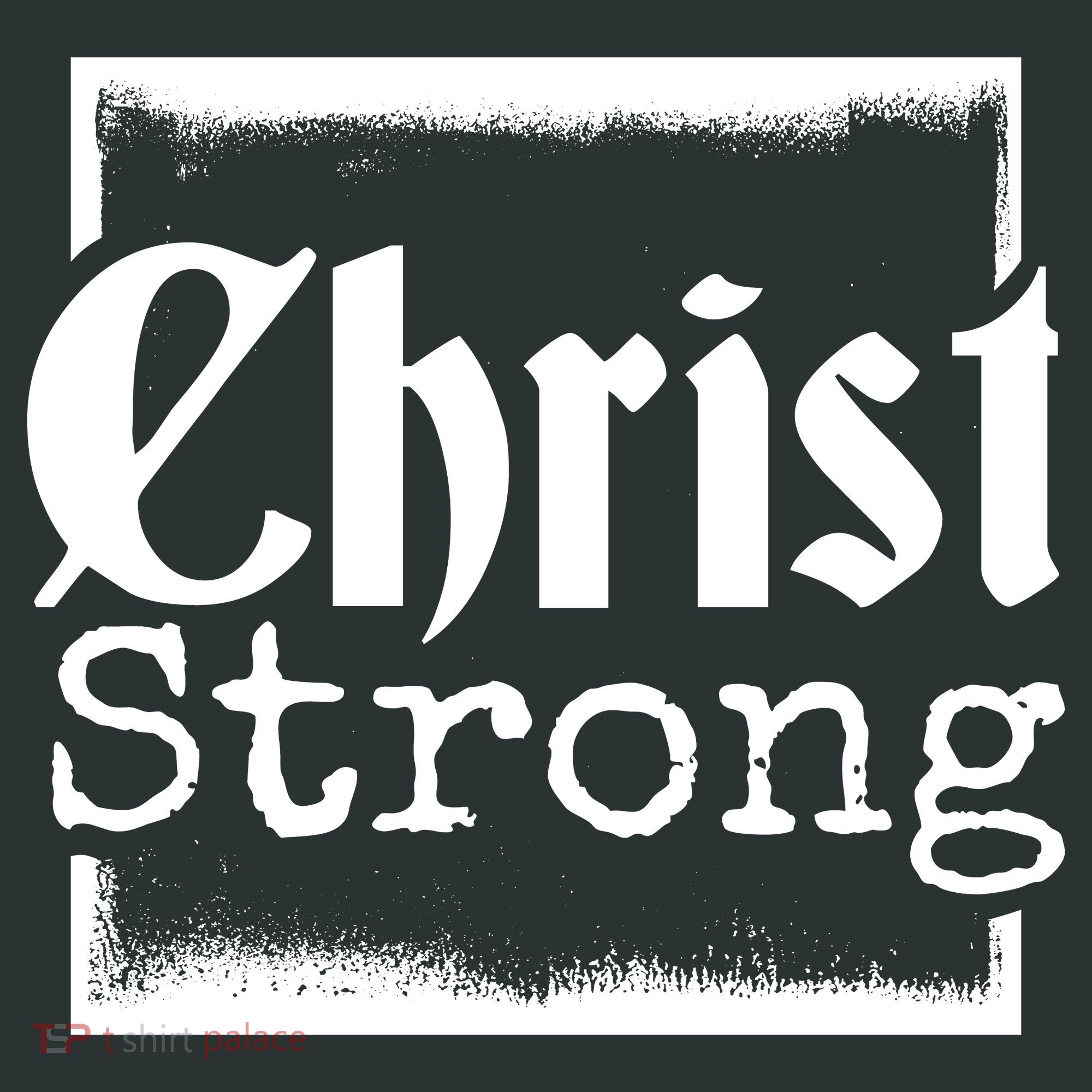 Christ Strong Jesus Lover Gift Coaster