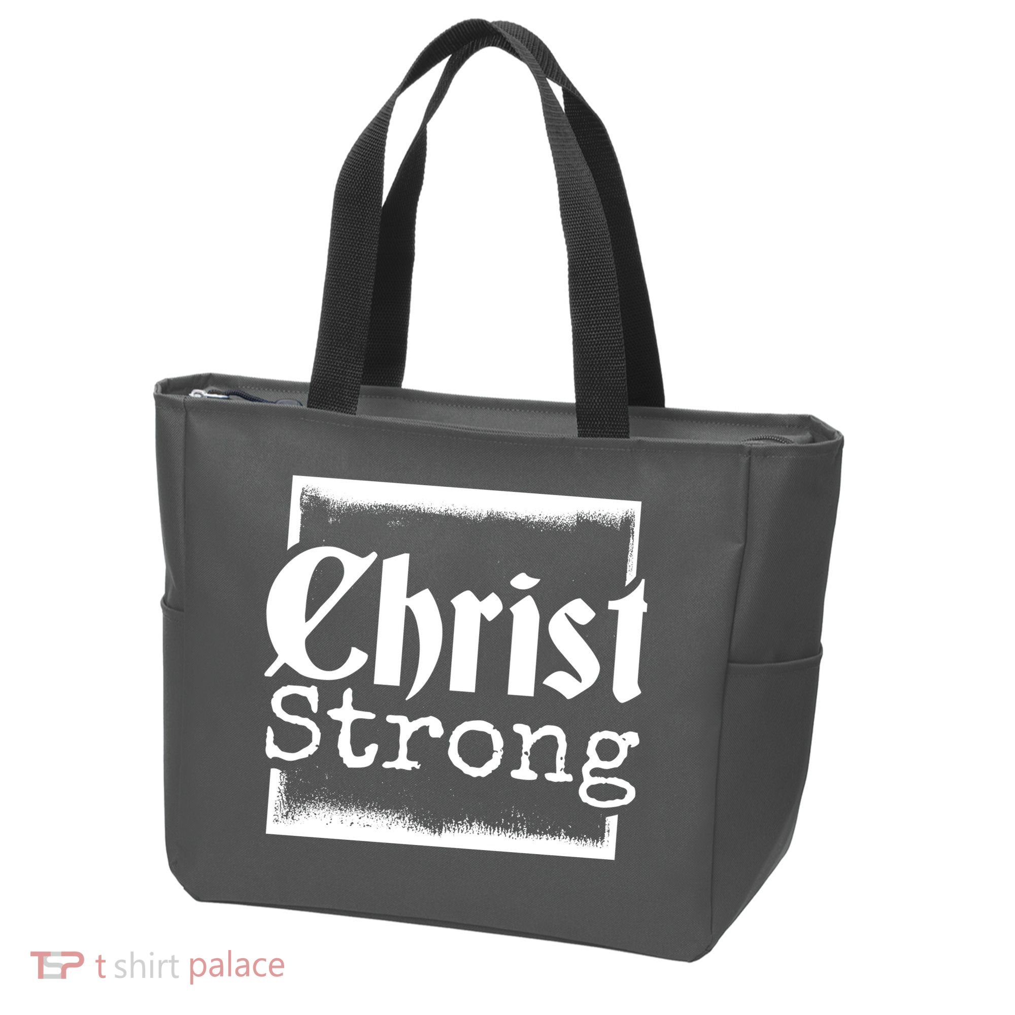 Christ Strong Jesus Lover Gift Tote Bag