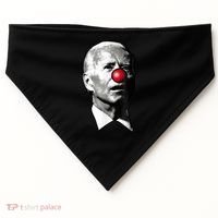 Clown Show Joe Funny Joe Biden Is A Democratic Clown USA-Made Doggie Bandana thumb 0