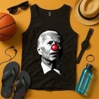 Clown Show Joe Funny Joe Biden Is A Democratic Clown Tank Top thumb 4