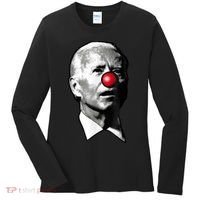 Clown Show Joe Funny Joe Biden Is A Democratic Clown Women's Long Sleeve Shirt thumb 0