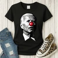 Clown Show Joe Funny Joe Biden Is A Democratic Clown Women's T-Shirt thumb 3