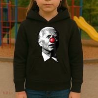 Clown Show Joe Funny Joe Biden Is A Democratic Clown Kids Hoodie thumb 3