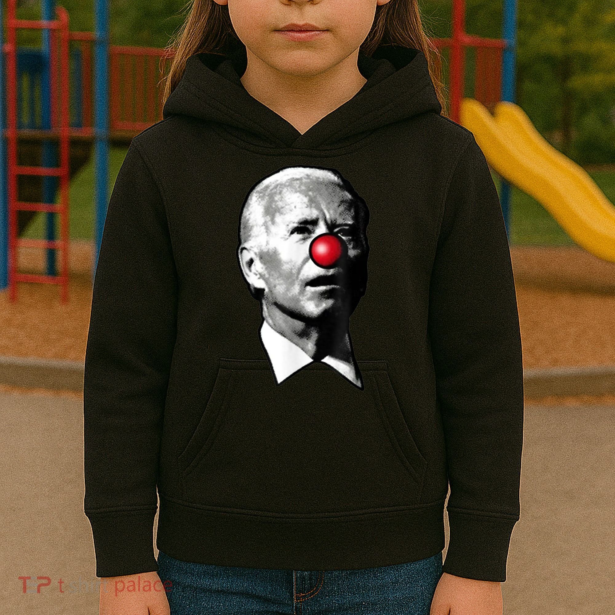 Clown Show Joe Funny Joe Biden Is A Democratic Clown Kids Hoodie