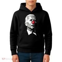Clown Show Joe Funny Joe Biden Is A Democratic Clown Kids Hoodie thumb 4