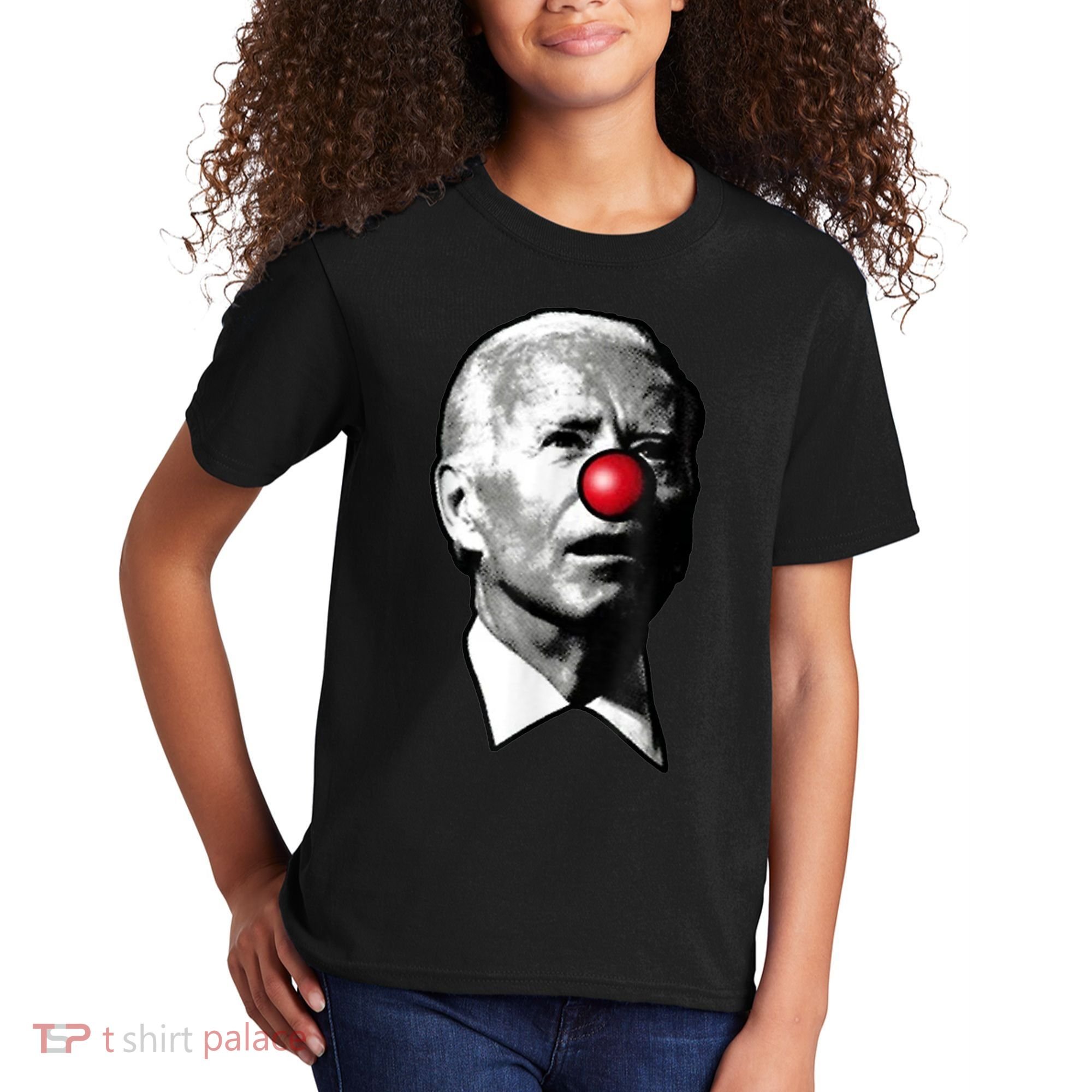 Clown Show Joe Funny Joe Biden Is A Democratic Clown Kids T-Shirt