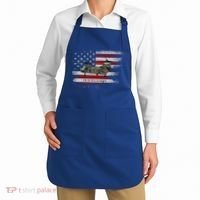 Ch46 Sea Knight Helicopter Usa Flag Helicopter Pilot Funny Gift Apron thumb 2