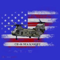 Ch46 Sea Knight Helicopter Usa Flag Helicopter Pilot Funny Gift Sweatshirt thumb 3