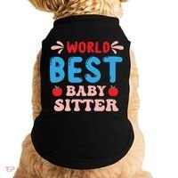 Childcare Sitter Kindergarten Gift Doggie Tank thumb 0