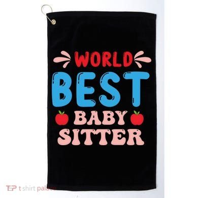 Childcare Sitter Kindergarten Gift Golf Towel