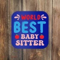 Childcare Sitter Kindergarten Gift Coaster thumb 0