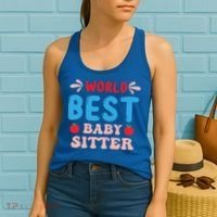 Childcare Sitter Kindergarten Gift Women's Tank Top thumb 2