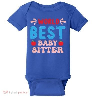 Childcare Sitter Kindergarten Gift Baby Bodysuit