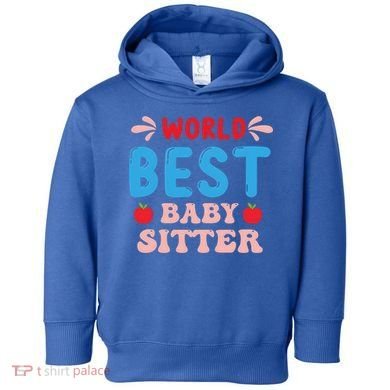 Childcare Sitter Kindergarten Gift Toddler Hoodie