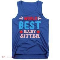 Childcare Sitter Kindergarten Gift Tank Top thumb 0