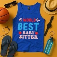 Childcare Sitter Kindergarten Gift Tank Top thumb 4