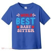 Childcare Sitter Kindergarten Gift Toddler T-Shirt thumb 0