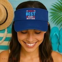 Childcare Sitter Kindergarten Gift Visor thumb 2