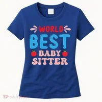 Childcare Sitter Kindergarten Gift Women's T-Shirt thumb 0