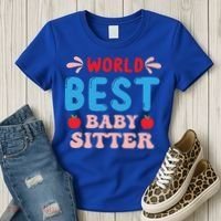 Childcare Sitter Kindergarten Gift Women's T-Shirt thumb 3