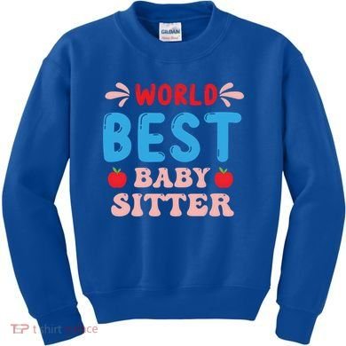 Childcare Sitter Kindergarten Gift Kids Sweatshirt